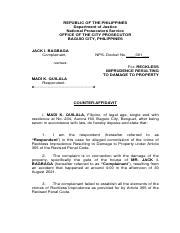 reckless imprudence in tagalog|Reckless imprudence resulting in damage to property; sample.